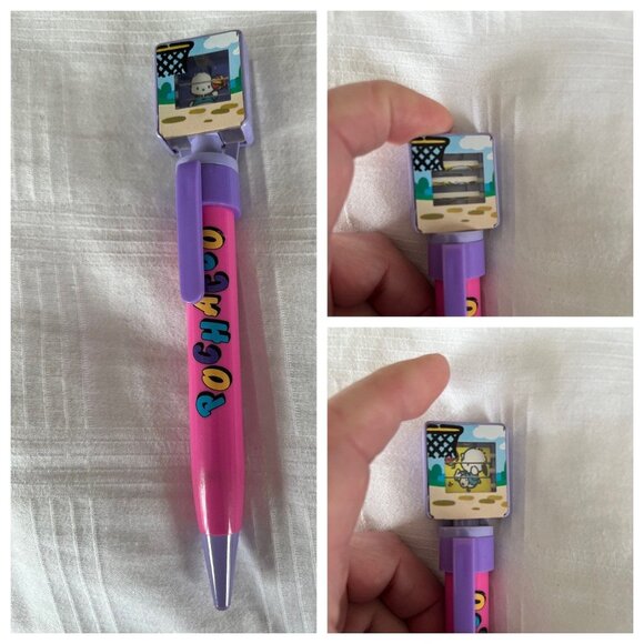 Vtg 1989, 1994 Sanrio Hello Kitty Pochacco Playing Basket Ball With A Friend - Picture 1 of 9